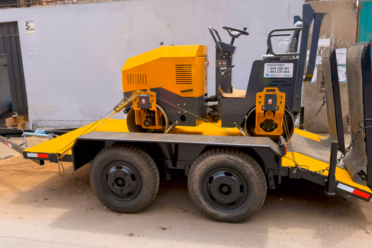 Remolque para rodillo